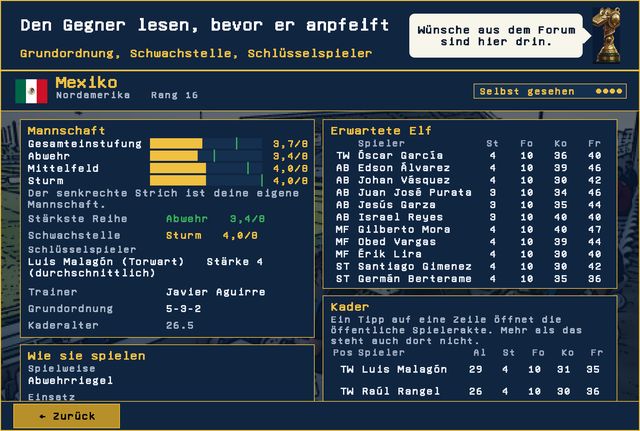 Den Gegner lesen