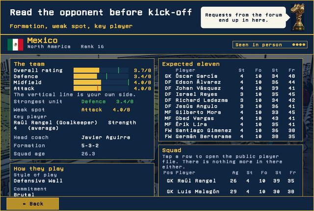 Read the opponent
