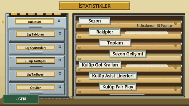 Dosya dolabında istatistik